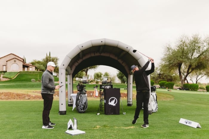 Honma Golf rolled out its mobile fitting centers in summer 2020 to help increase the brand's exposure.